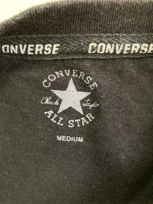 CONVERS ALL STAR/コンバースオールスター/Tシャツ/カットソー/トップス/ブラック/M