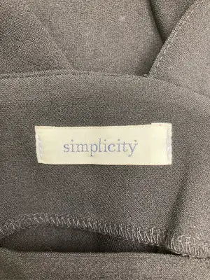 simplicity/ワンピース/ワンピース/ドレス/ブラック