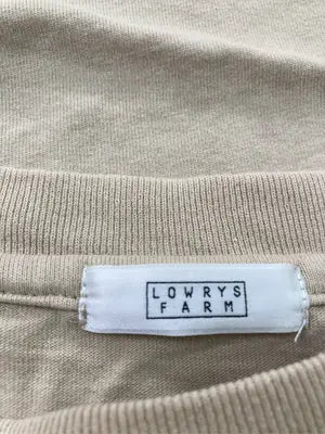LOWRYS FARM/ローリーズファーム/Tシャツ/カットソー/トップス/ベージュ/F