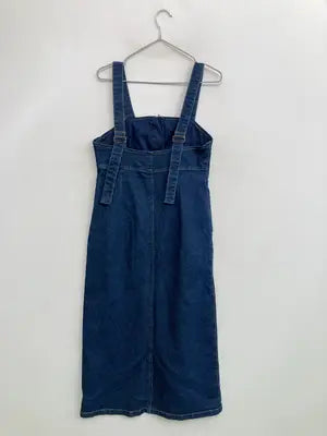 BACK NUMBER/バックナンバー/ジャンパースカート/ワンピース/ドレス/ネイビー/M