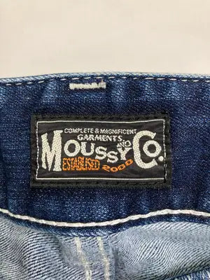 MOUSSY/マウジー/デニムパンツ/パンツ/ネイビー/25