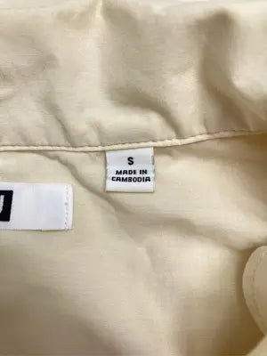 UNIQLO U/ユニクロユー/シャツ/ブラウス/トップス/アイボリー/S