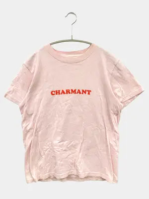 CHARMANT/Tシャツ/カットソー/トップス/ピンク