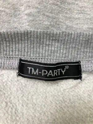 TM-PARTY/ティーエムパーティー/スウェット/トップス/グレー/L