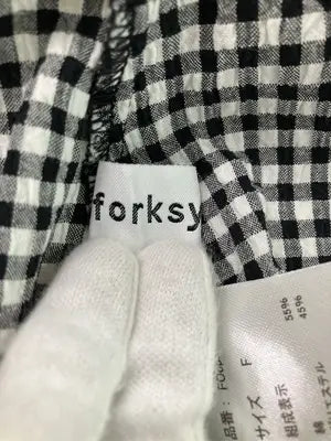 forksy./フォルクシー/ワンピース/ワンピース/ドレス/ブラック/F
