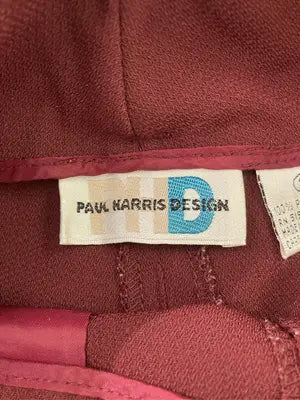 paul harris design/ポールハリスデザイン/スラックス/パンツ/レッド/2