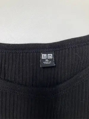 UNIQLO/ユニクロ/Tシャツ/カットソー/トップス/ブラック/XK