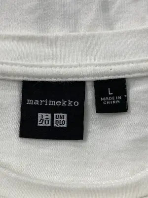 marimekko/マリメッコ/Tシャツ/カットソー/トップス/ホワイト/L