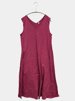 UNIQLO/ユニクロ/ワンピース/ワンピース/ドレス/レッド/L