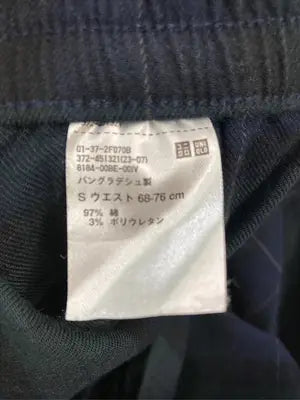 UNIQLO/ユニクロ/その他パンツ/パンツ/ネイビー/S