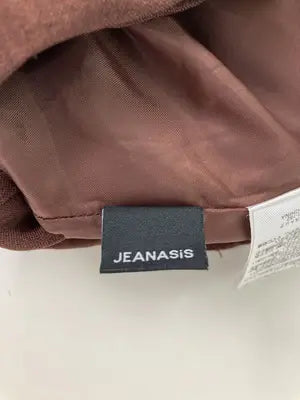 JEANASIS/ジーナシス/スラックス/パンツ/ブラウン/S
