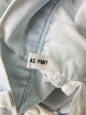 AS KNOW AS PINKY/アズノゥアズピンキー/デニムパンツ/パンツ/ブルー/M