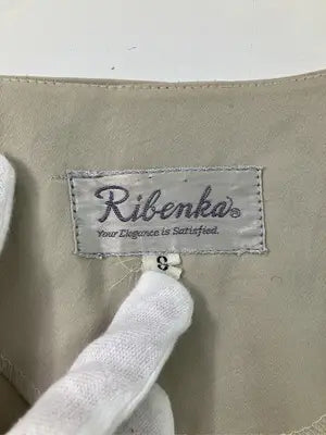 Ribenka/ノーカラージャケット/ジャケット/アウター/ベージュ/9