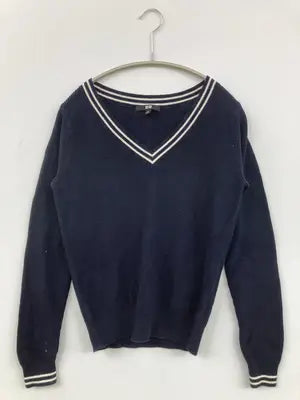 UNIQLO/ユニクロ/ニット/セーター/トップス/ネイビー/S