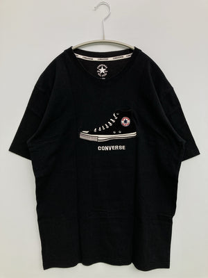 CONVERSE/コンバース/Tシャツ/カットソー/トップス/ブラック/L.LARGE