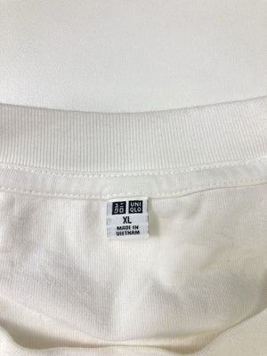 UNIQLO/ユニクロ/Tシャツ/カットソー/トップス/ホワイト/XL