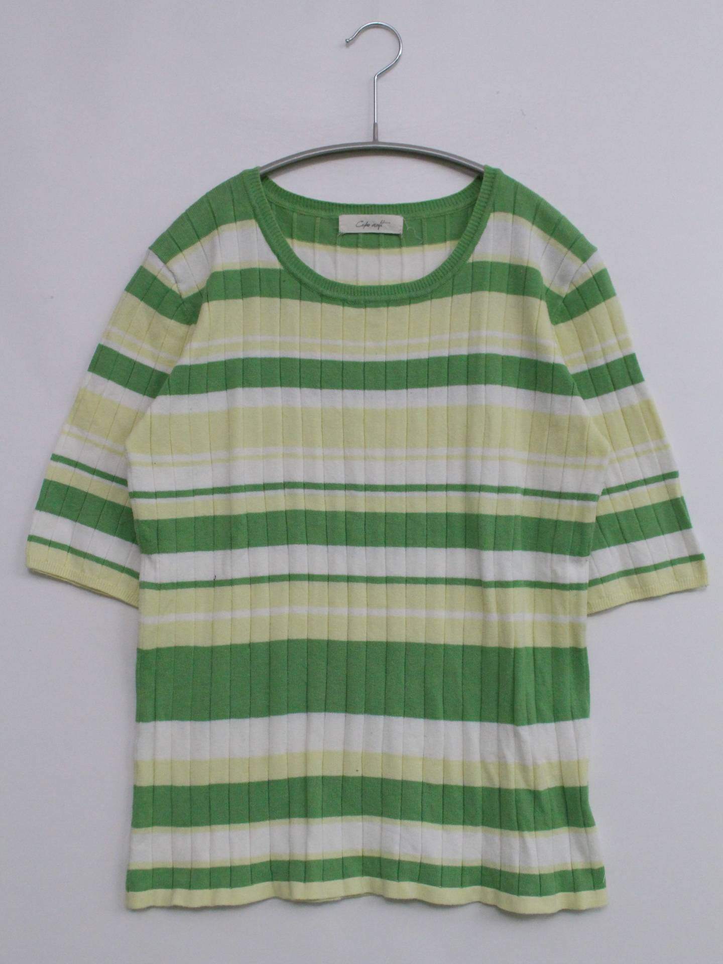 Cepo craft/Tシャツ/カットソー/トップス/グリーン/M