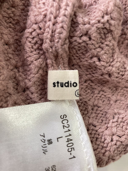 studio CLIP/スタディオクリップ/ニット/セーター/トップス/ピンク/L