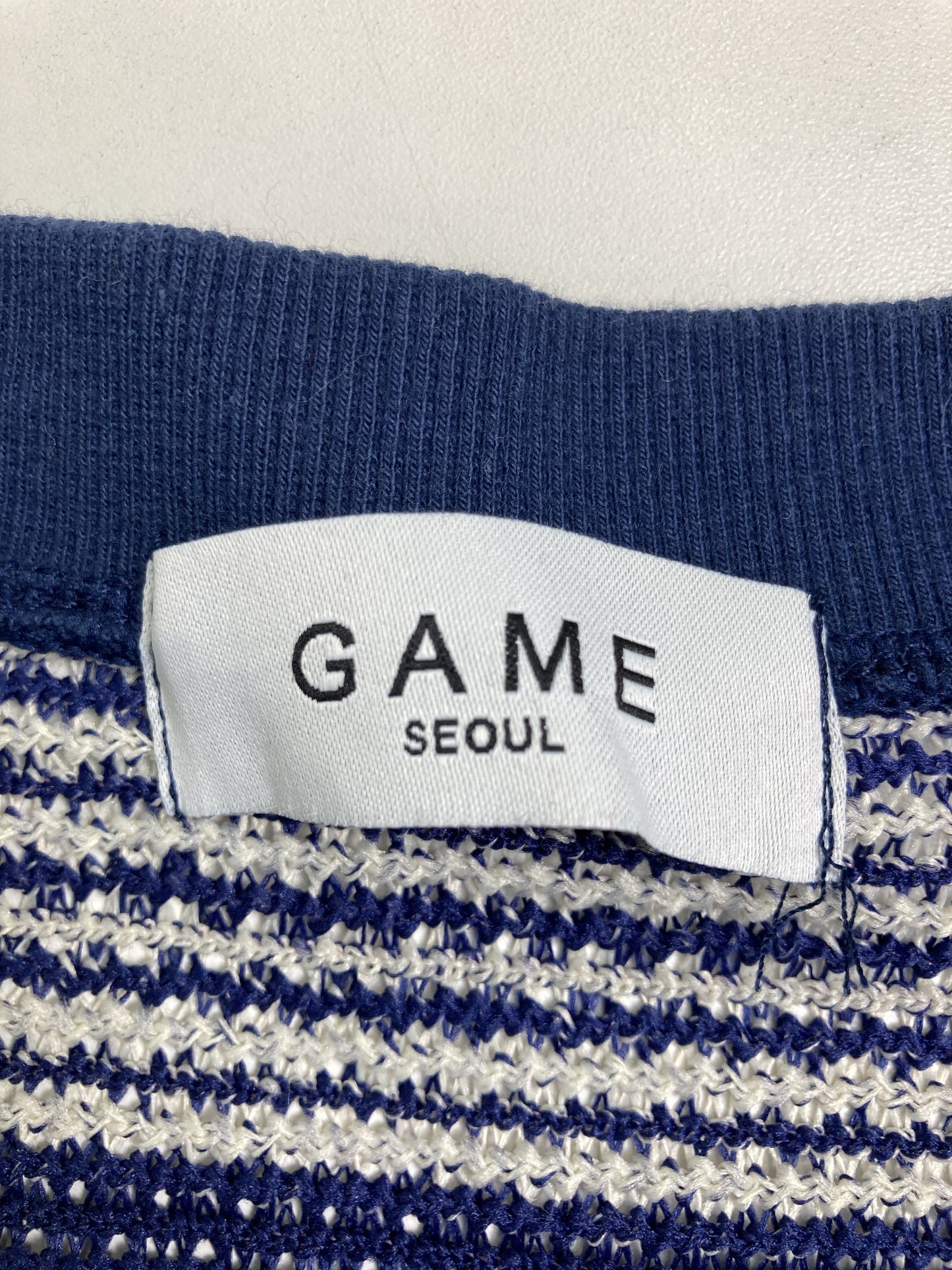 GAME/ゲーム/ベスト/トップス/ブルー