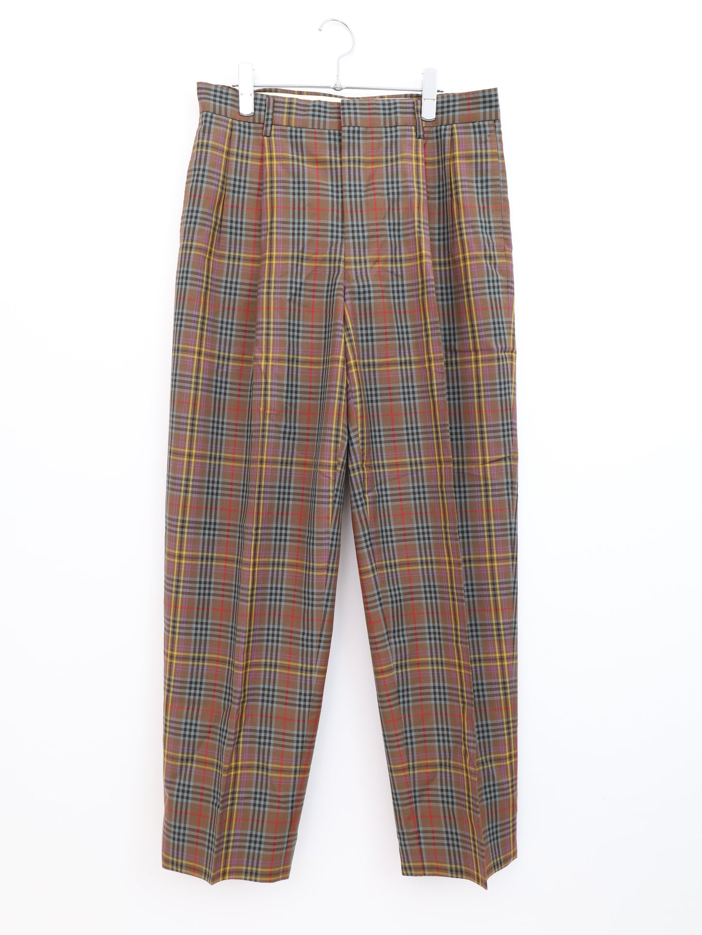 スラックス/パンツ/ブラウン