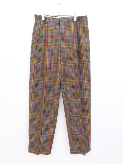 スラックス/パンツ/ブラウン