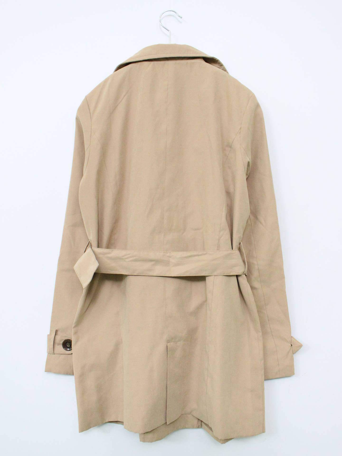 トレンチコート/ジャケット/アウター/ベージュ/M