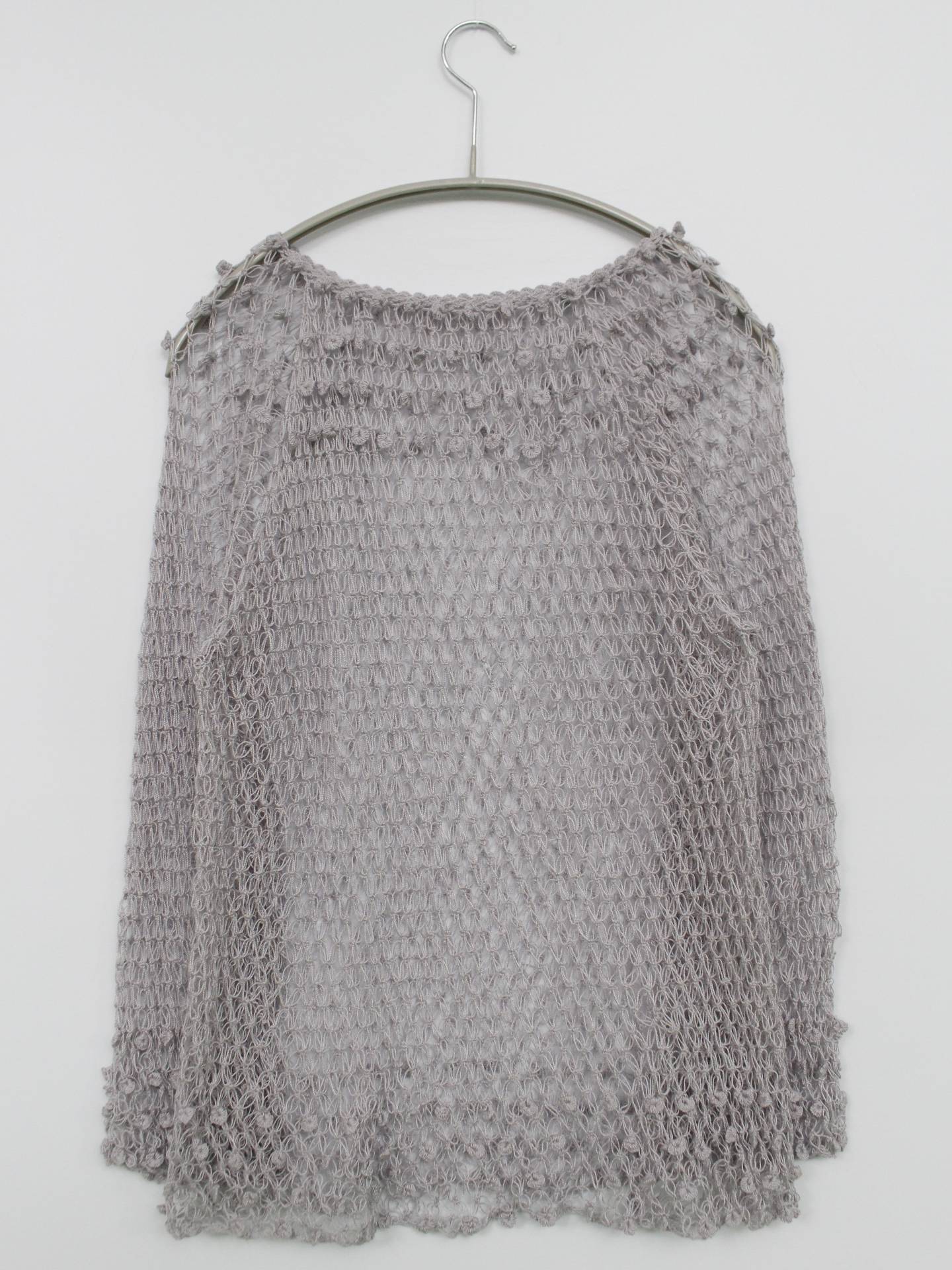 ニット/セーター/トップス/グレー