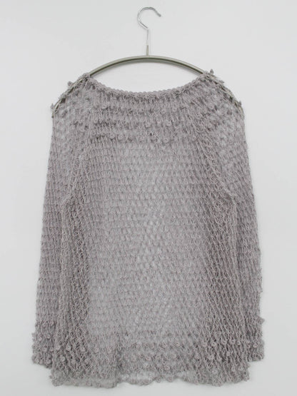 ニット/セーター/トップス/グレー