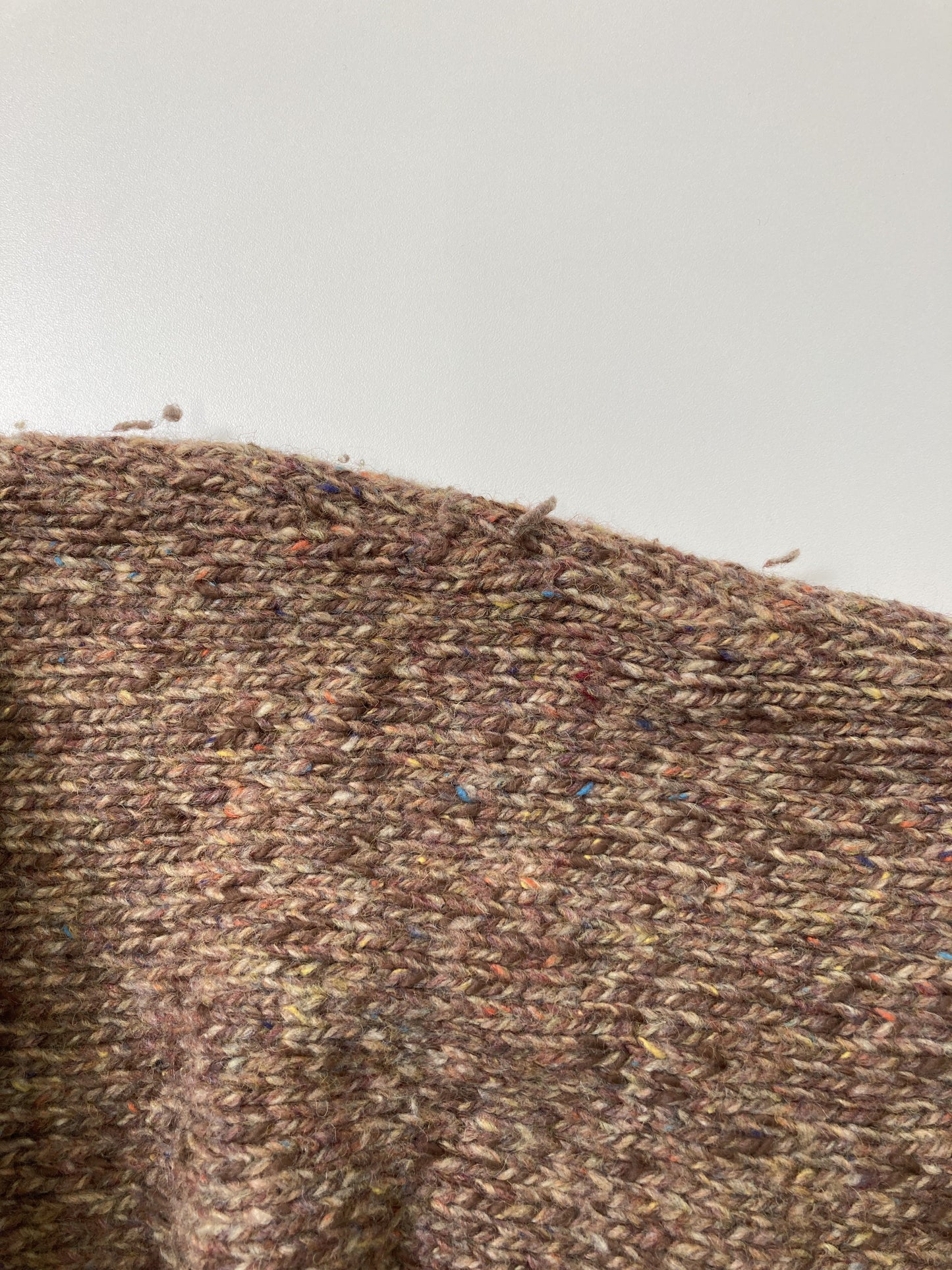 alexander julian/アレキサンダージュリアン/ニット/セーター/トップス/ブラウン/LL