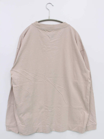 無印良品/Tシャツ/カットソー/トップス/ベージュ/L