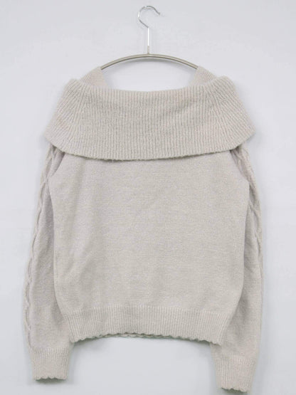 May Pretty/ニット/セーター/トップス/ベージュ/L