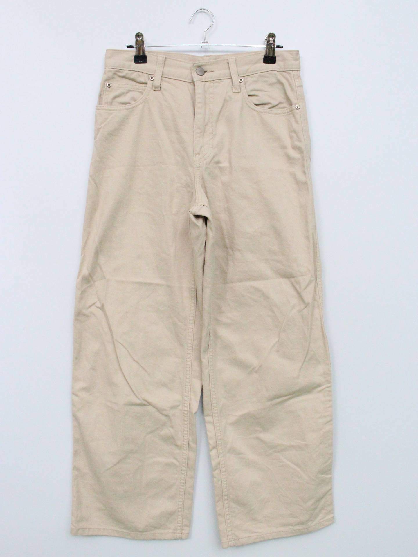 UNIQLO/デニムパンツ/パンツ/ベージュ/24(61cm)