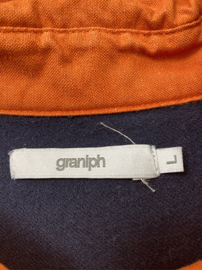 graniph/グラニフ/シャツ/ブラウス/トップス/オレンジ/L