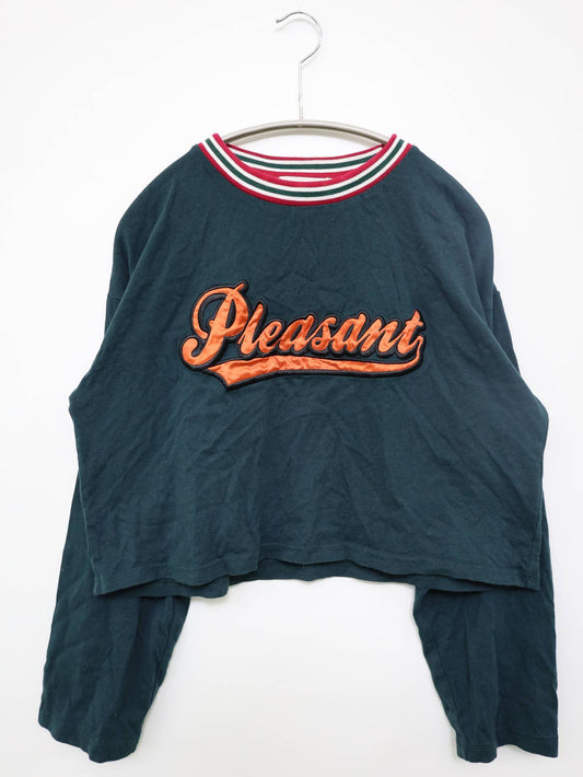 SPINNS/Tシャツ/カットソー/トップス/グリーン/M