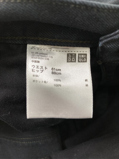 UNIQLO/ユニクロ/その他パンツ/パンツ/ブラック/ウエスト61cm ヒップ88cm