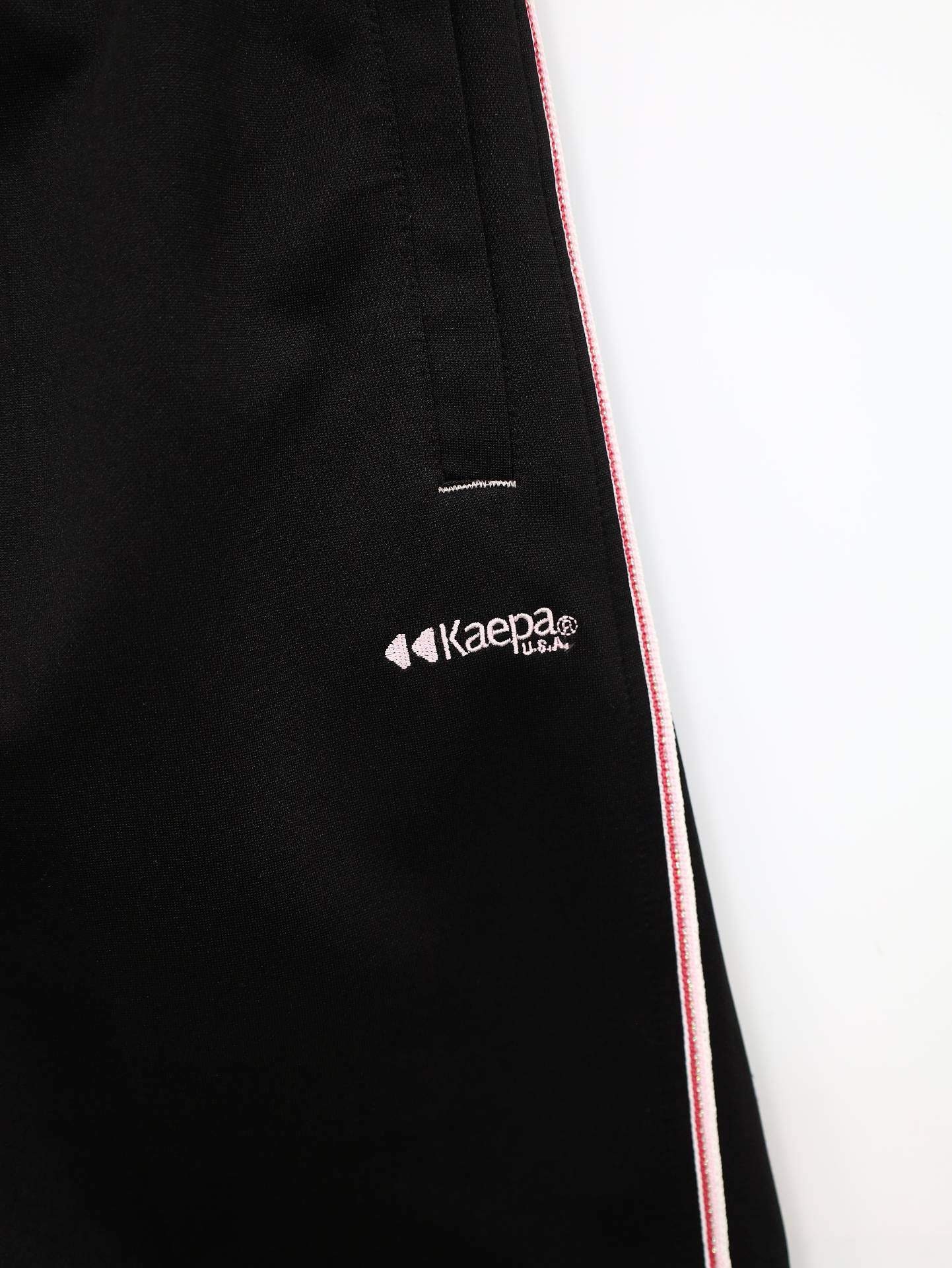 Kaepa/ジャージ/トラックパンツ/パンツ/ブラック/M