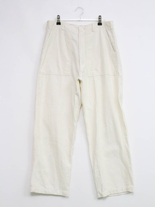 BROKEN BASE/デニムパンツ/パンツ/ホワイト/M