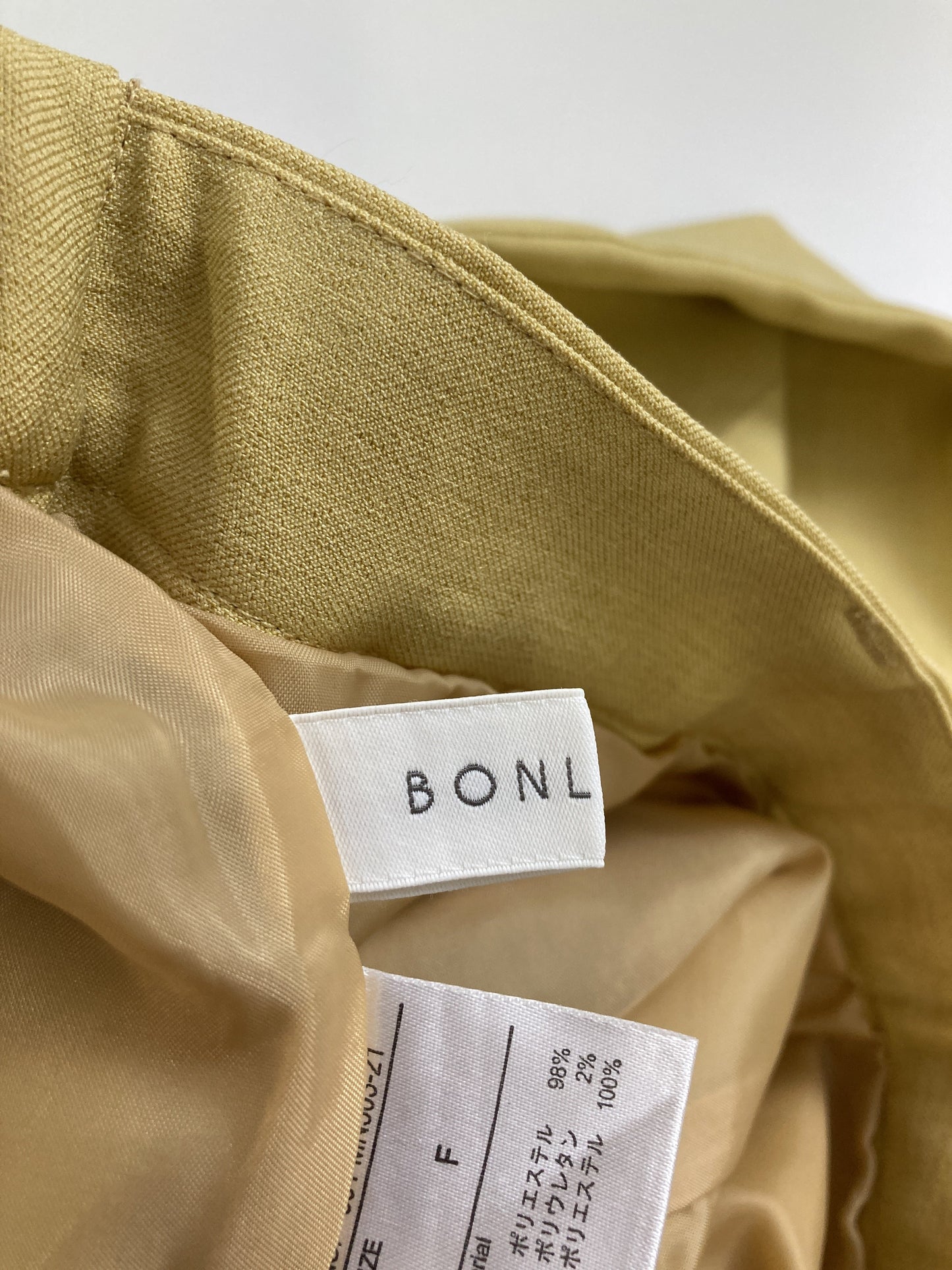 BONLECILL/ボンルシール/その他パンツ/パンツ/イエロー/F