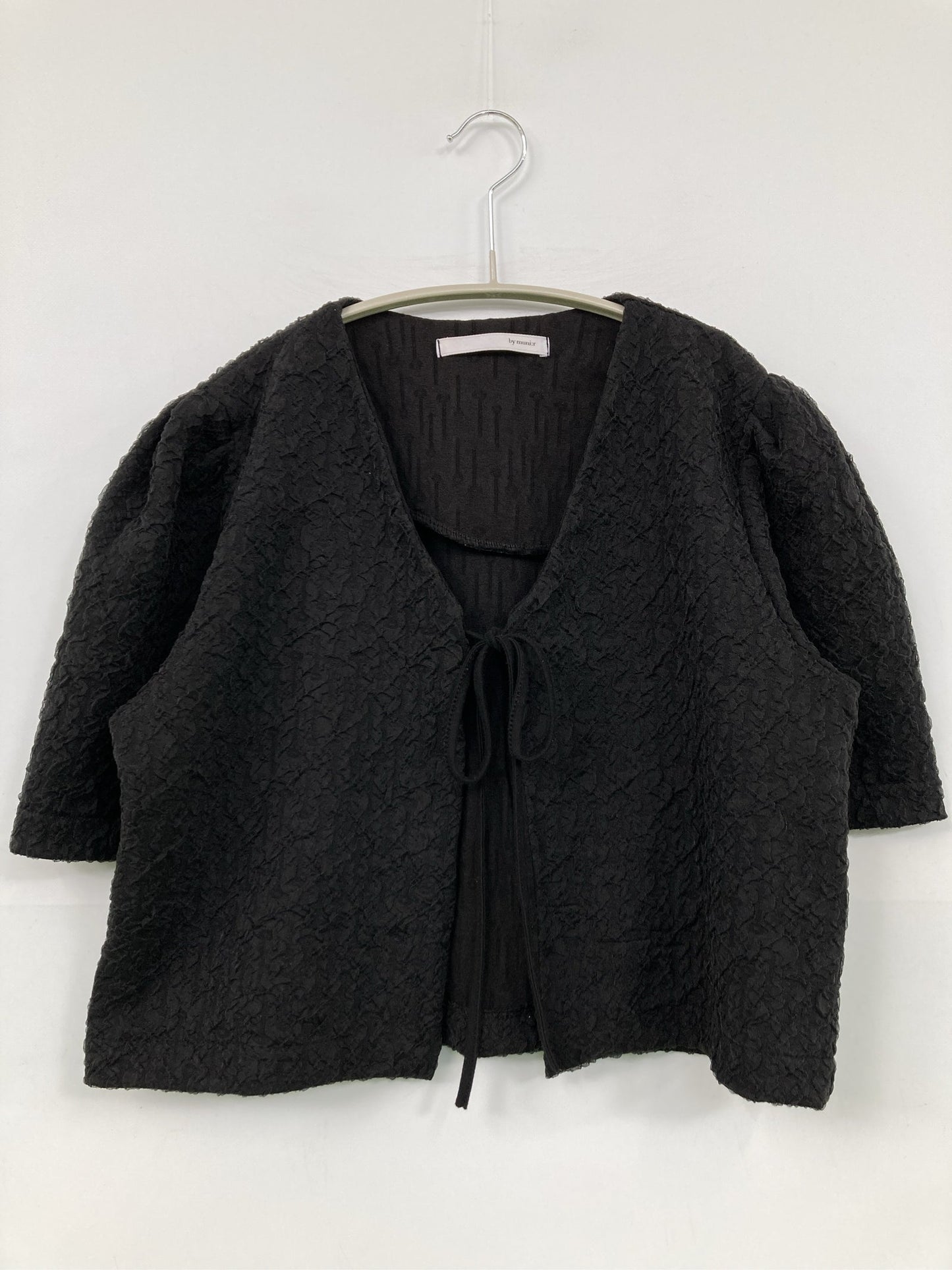 by muni:r/バイムニール/アンサンブル/トップス/ブラック/F