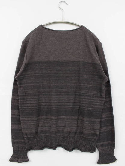 ニット/セーター/トップス/グレー/M