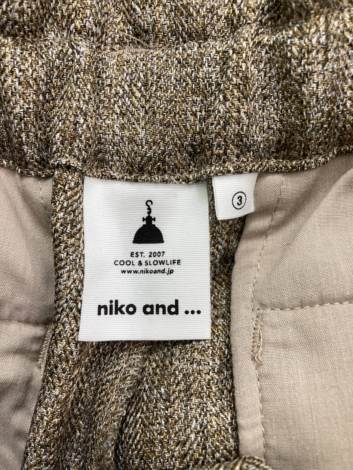 niko and .../ニコアンド/その他パンツ/パンツ/ベージュ/3