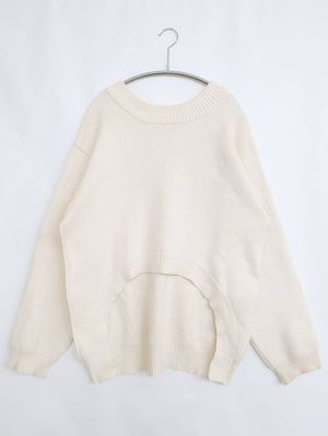 SLY/スライ/ニット/セーター/トップス/アイボリー/FREE