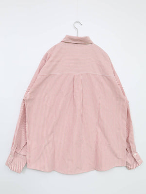 nemne/ネンネ/シャツ/ブラウス/トップス/レッド/S