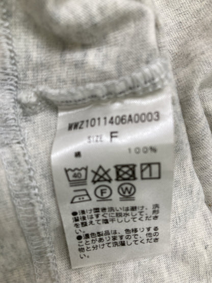 W.W.G/フーズフーギャラリー/Tシャツ/カットソー/トップス/グレー/F