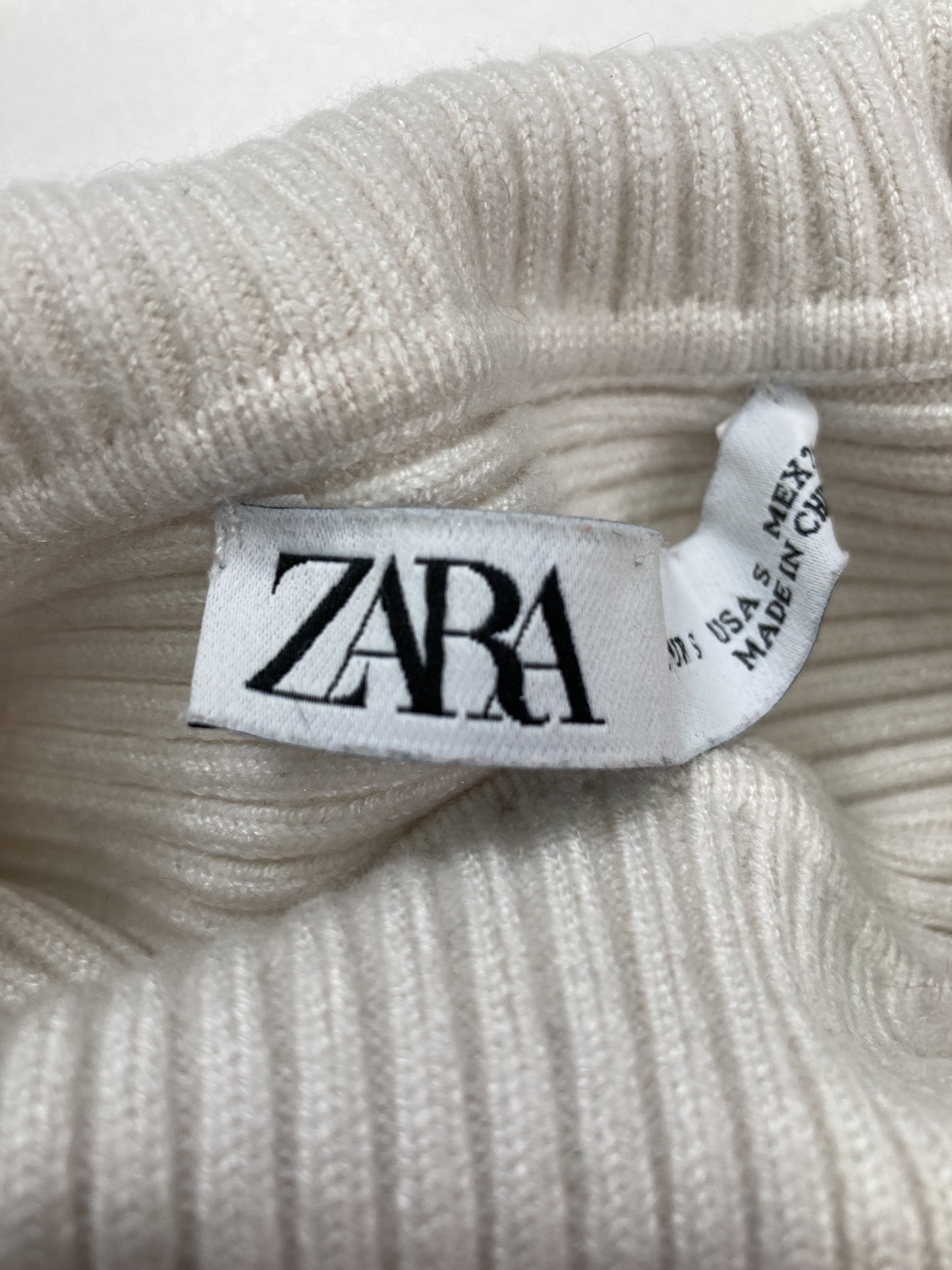 ZARA/ザラ/ニット/セーター/トップス/ホワイト/S