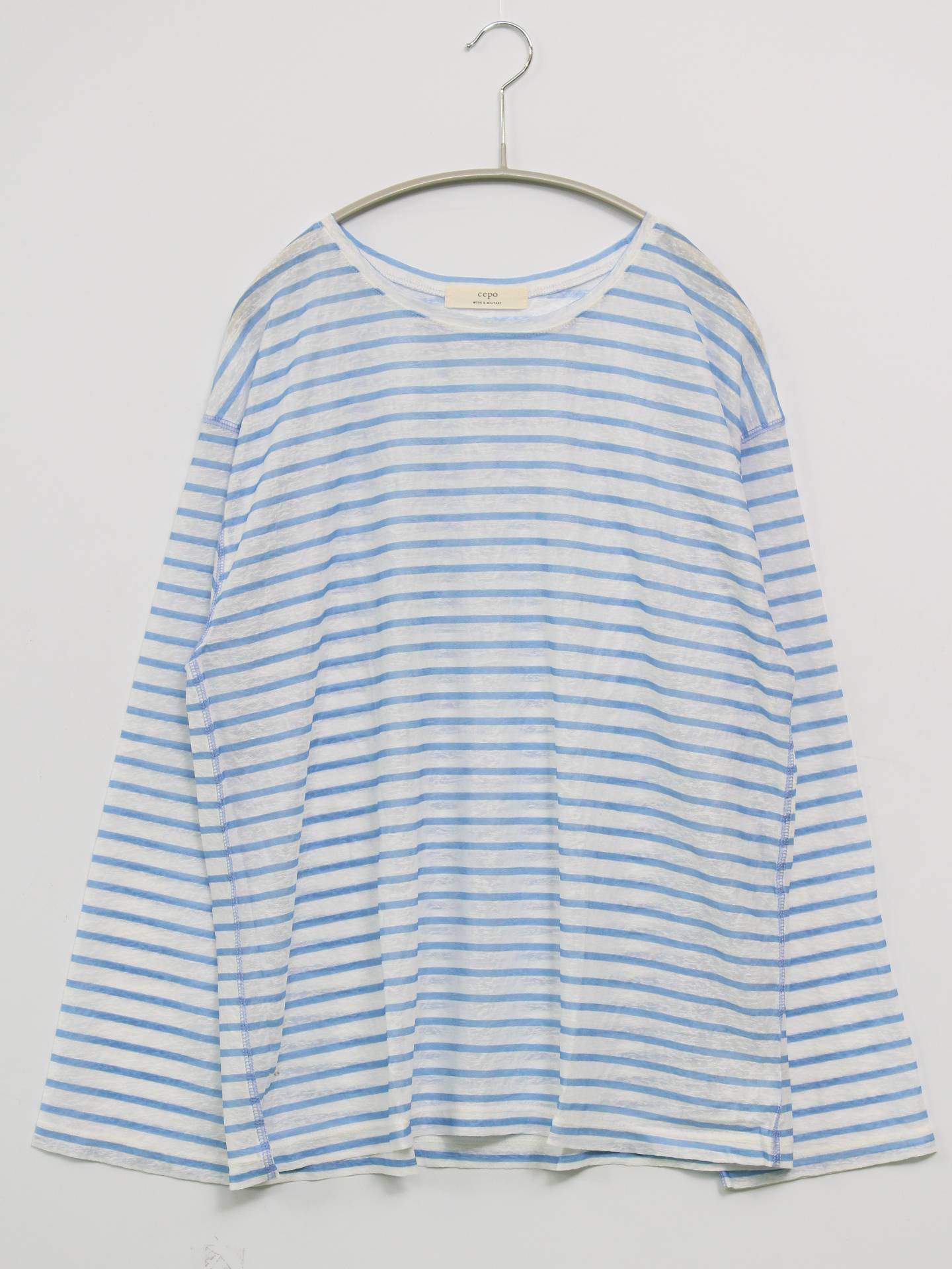 Cepo/Tシャツ/カットソー/トップス/スカイブルー/M