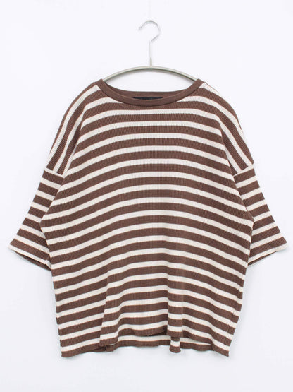kutir/クティール/Tシャツ/カットソー/トップス/ブラウン/F