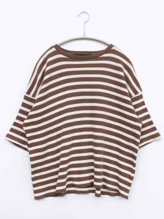 kutir/クティール/Tシャツ/カットソー/トップス/ブラウン/F