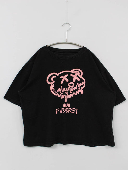 小丸子/Tシャツ/カットソー/トップス/ブラック