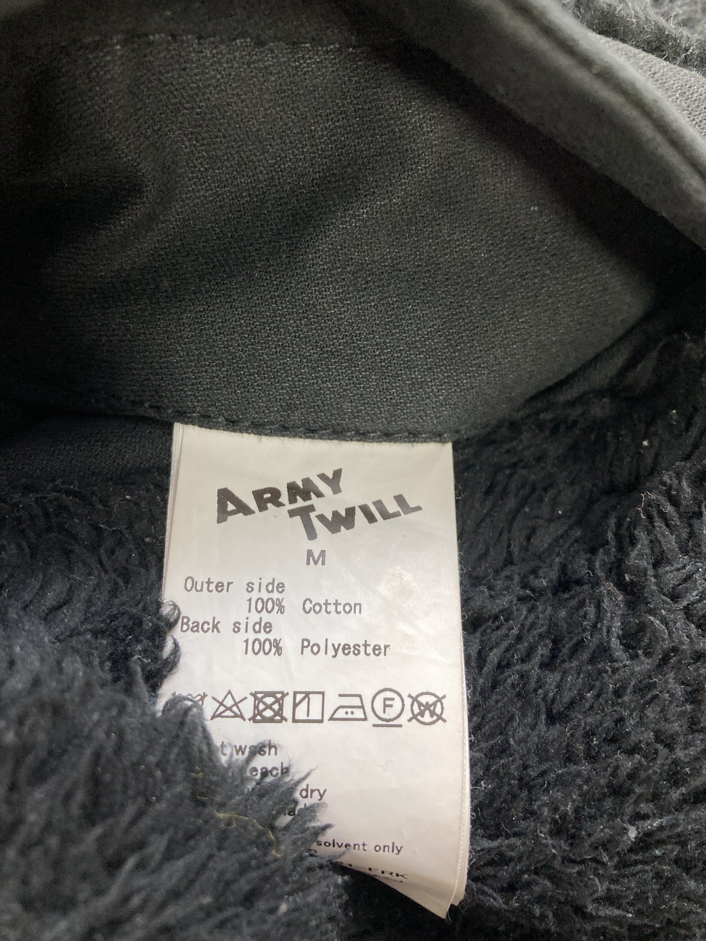 ARMY TWILL/ベスト/トップス/ブラック/M